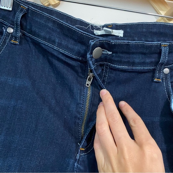 Eileen Fisher Dark Wash Straight Leg Jeans size 16 - Picture 6 of 10